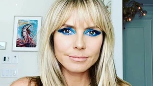 Heidi Klum w sukience w kwiaty. Idealna na wiosnę 2021! 