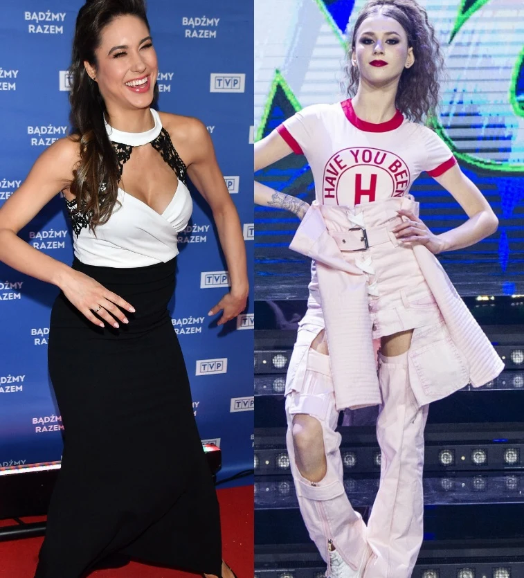 Ida Nowakowska i Roksana Węgiel Ida Nowakowska i Roksana Węgiel