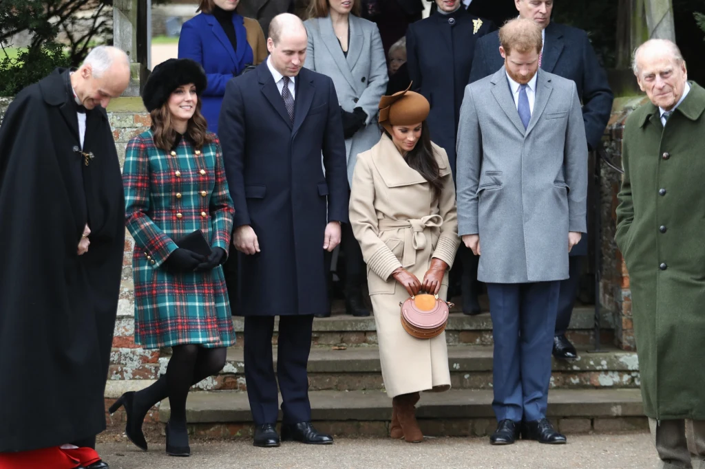 William z Kate oraz Harry z Meghan i Filipem William z Kate oraz Harry z Meghan i Filipem