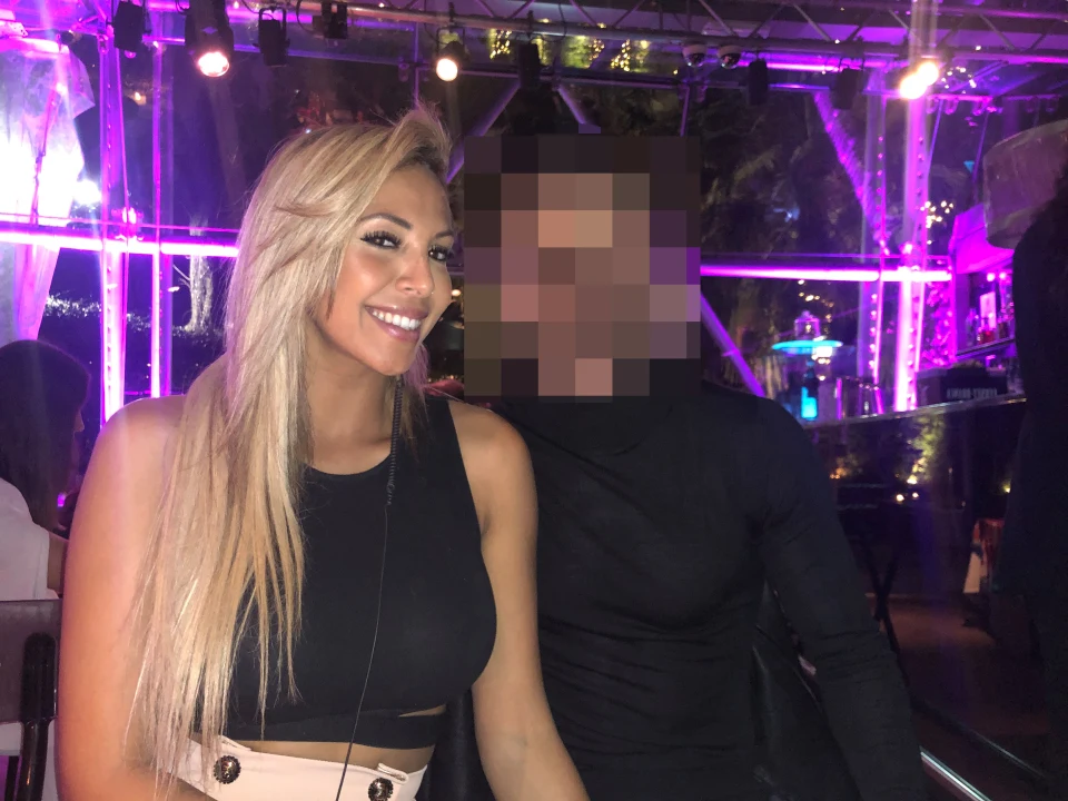 Modelka Jacqueline Sousa z piłkarzem Premier League Modelka Jacqueline Sousa z piłkarzem Premier League