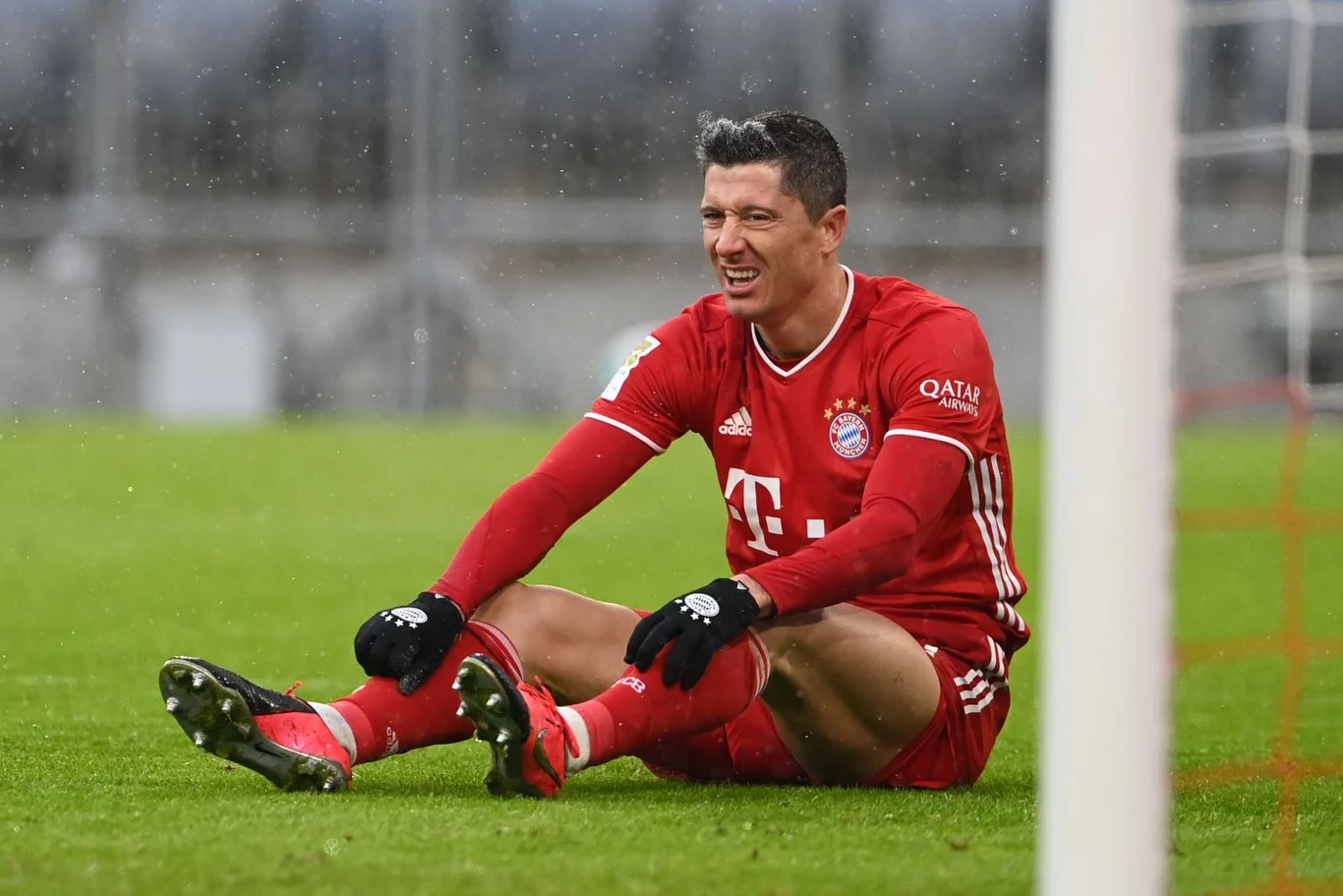 Robert Lewandowski w trykocie Bayernu Monachium