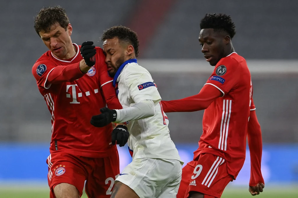 Thomas Mueller, Neymar i Alphonso Davies