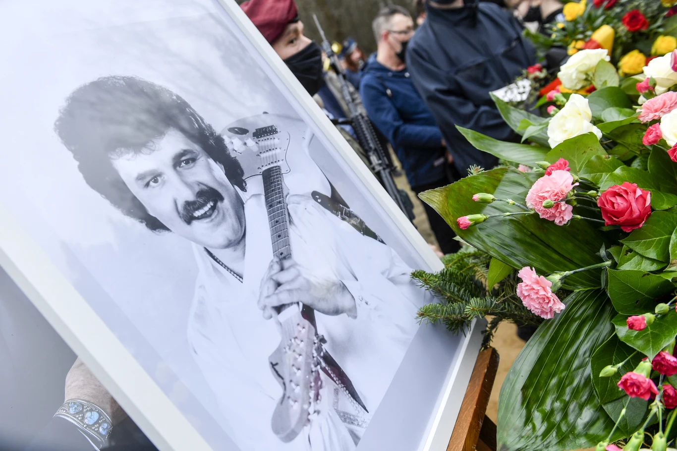 Zdjęcie z pogrzebu Krawczyka Zdjęcie z pogrzebu Krawczyka