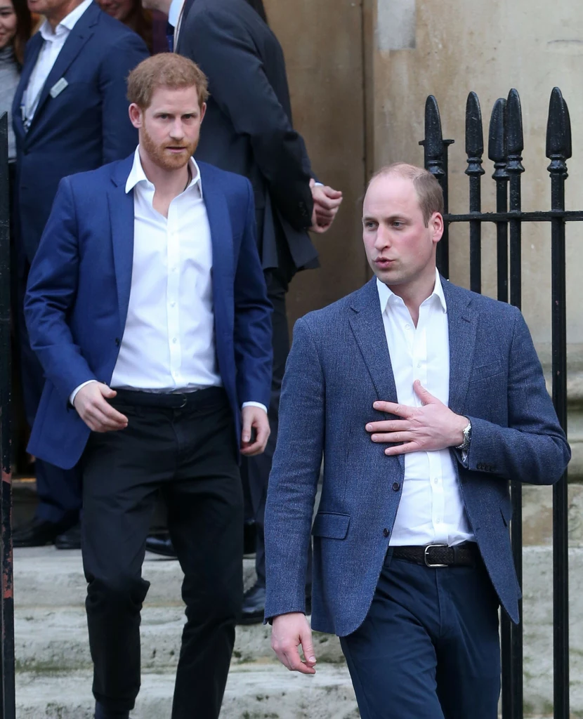 książę William i Harry nie widzieli się od miesięcy 
