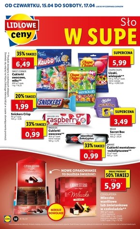 Od czwartku w Lidlu!