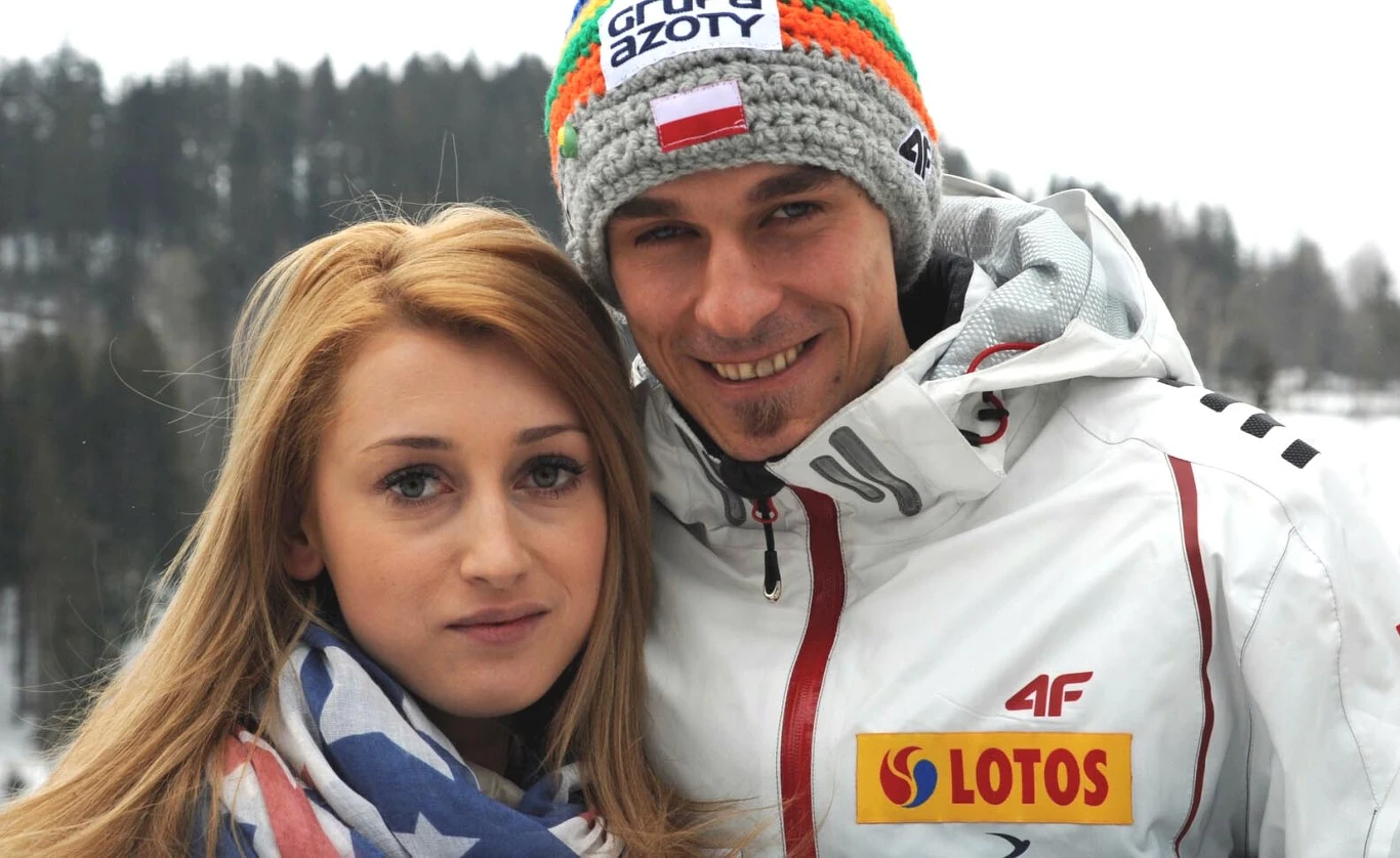 Justyna Żyła i Piotr Żyła Justyna Żyła i Piotr Żyła