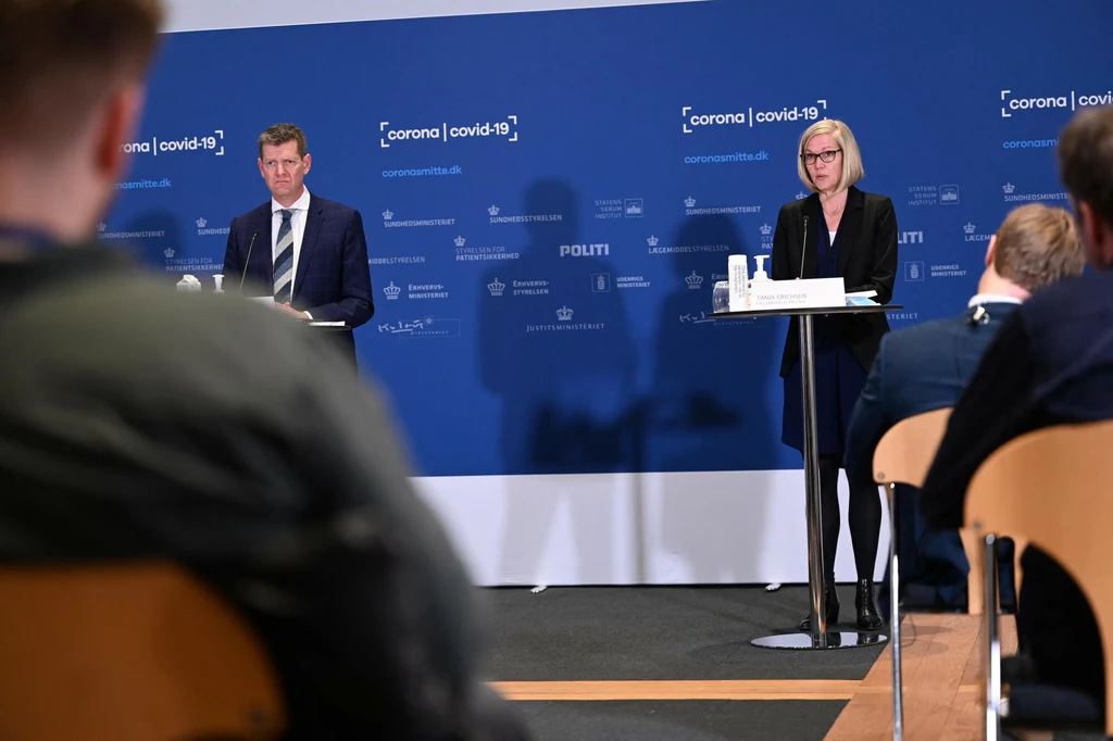Tanja Erichsen i Soeren Brostroem ogłaszają rezygnację ze stosowania szczepionki AstraZeneca