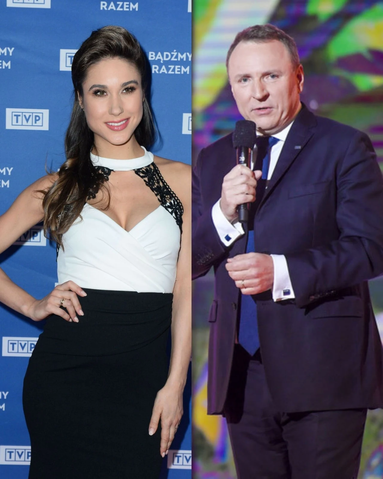 Ida Nowakowska i Jacek Kurski Ida Nowakowska i Jacek Kurski