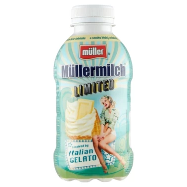 Müller Müllermilch Napój mleczny o smaku białej czekolady 400 g - 3
