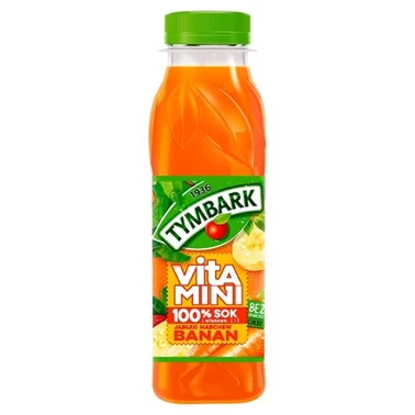 Tymbark Vitamini Sok polska marchew + banan jabłko 300 ml - 3