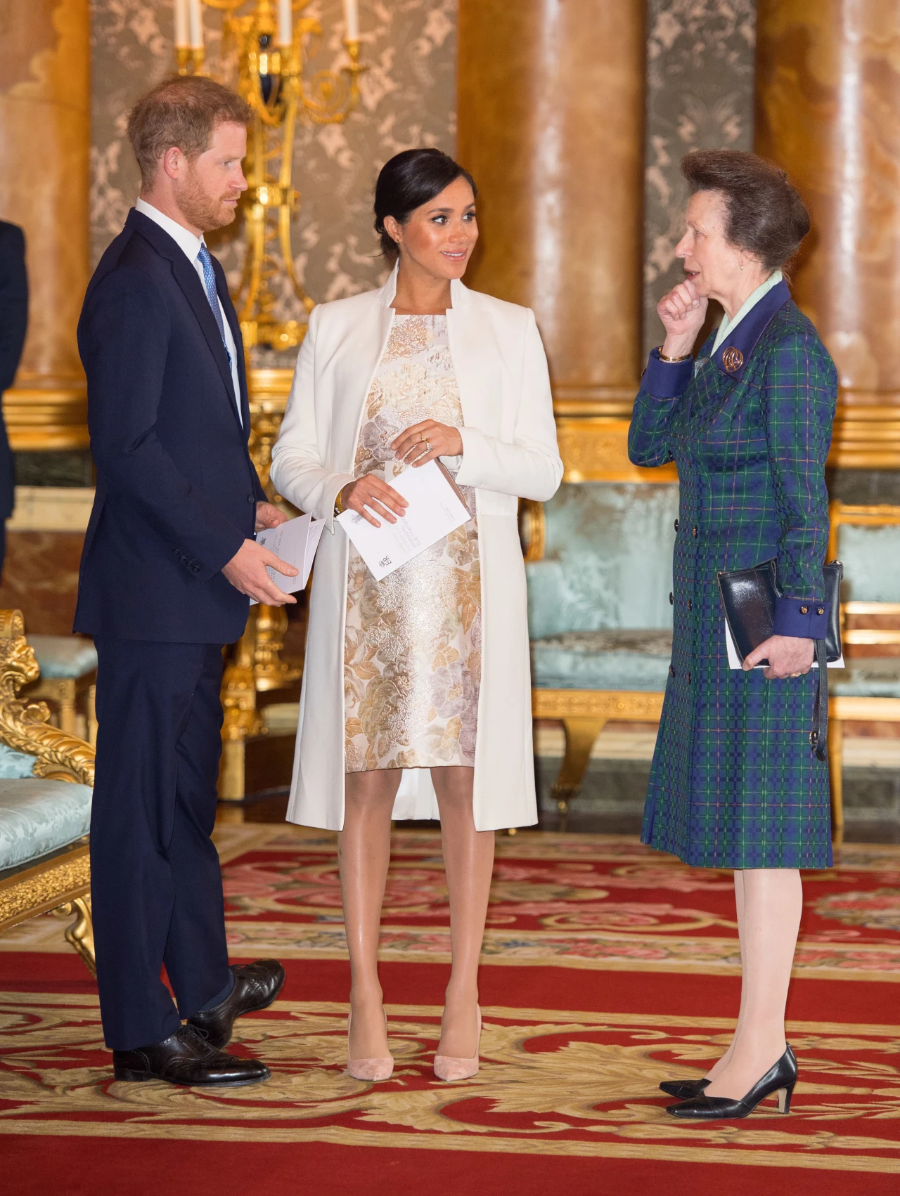 Harry, Meghan i Anna Harry, Meghan i Anna