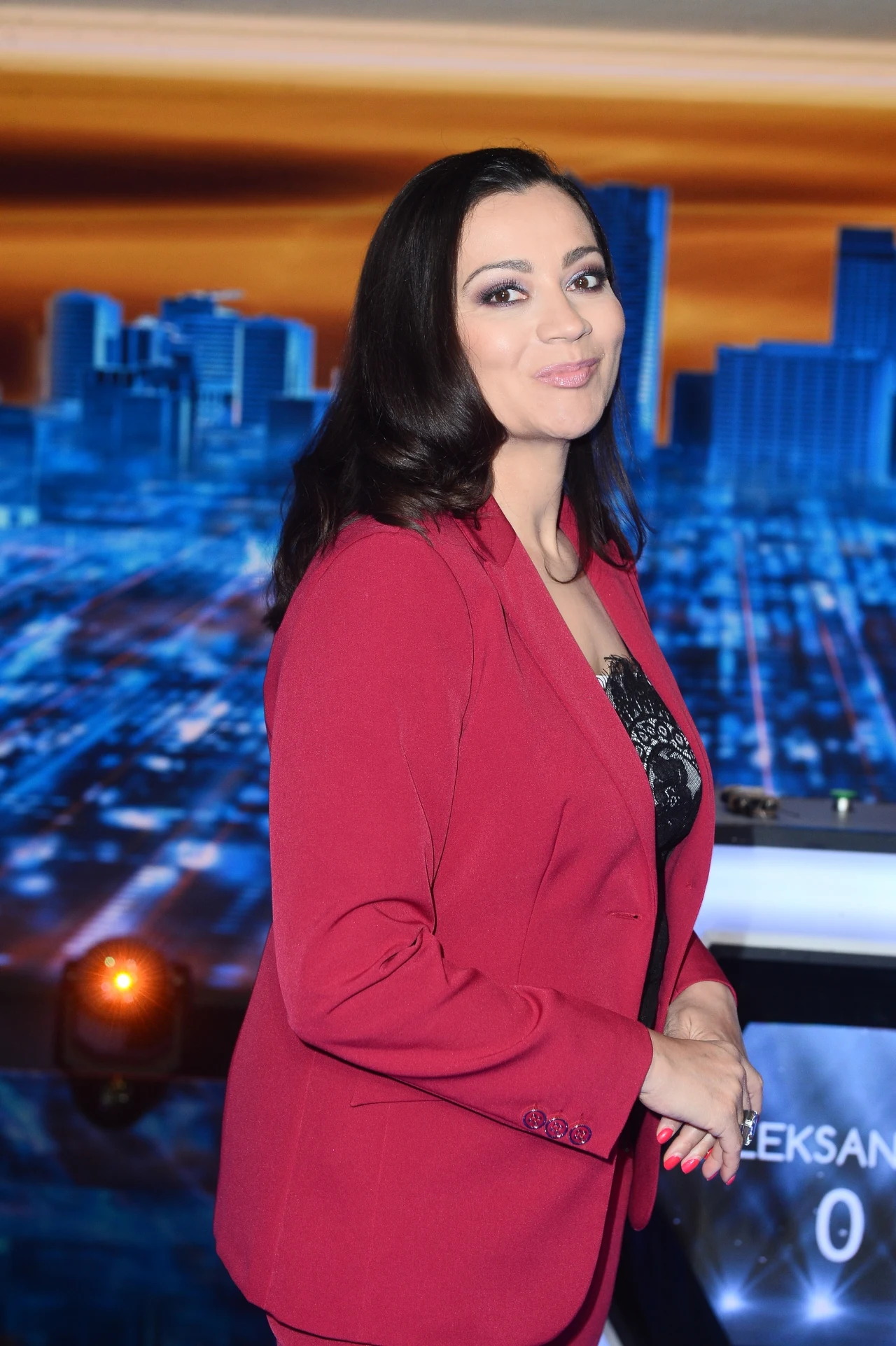 Klaudia Carlos na nagraniu "Jaka to melodia" Klaudia Carlos na nagraniu "Jaka to melodia"
