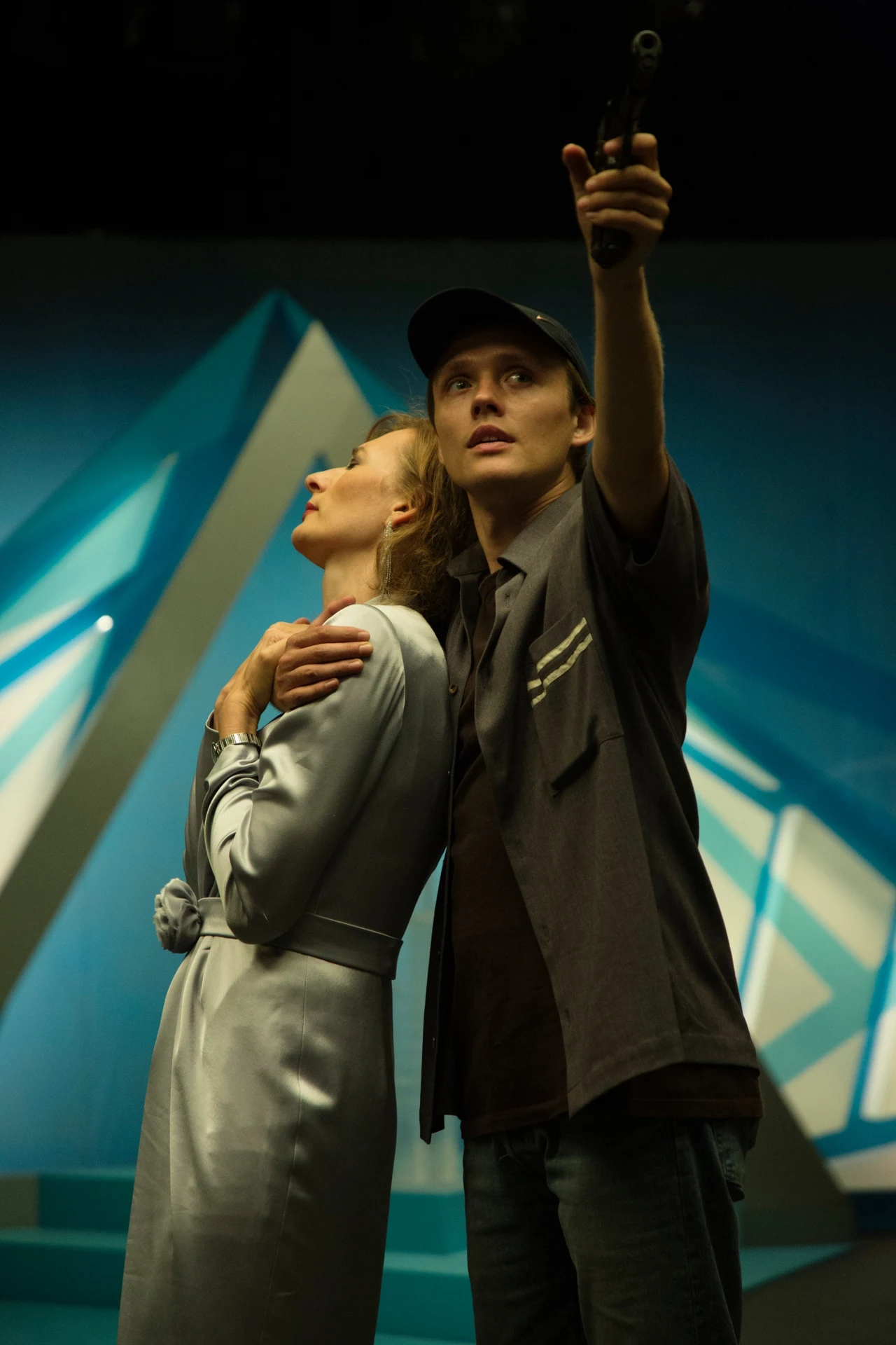 Bartosz Bielenia i Magdalena Popławska w filmie "Prime Time"