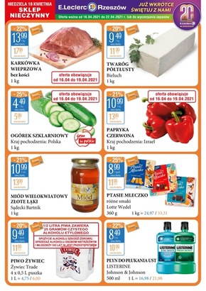 Świeża oferta E. Leclerc Rzeszów