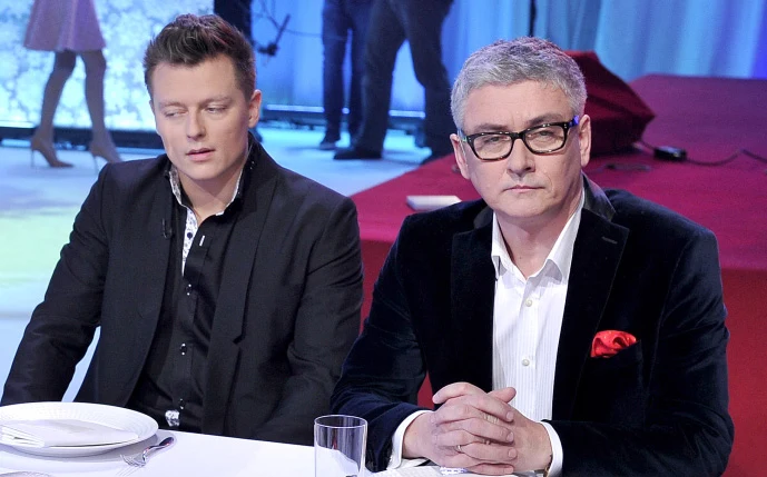 Rafał Brzozowski i Artur Orzech