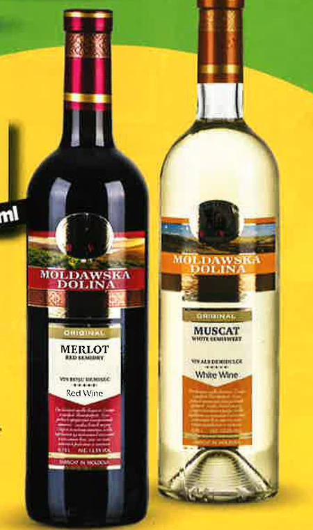 Wino Mołdawska Dolina