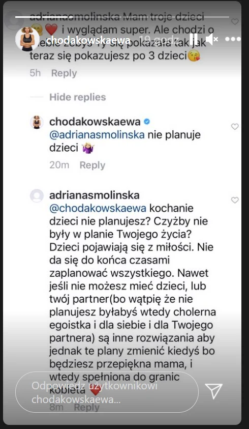 Instagram, Ewa Chodakowska