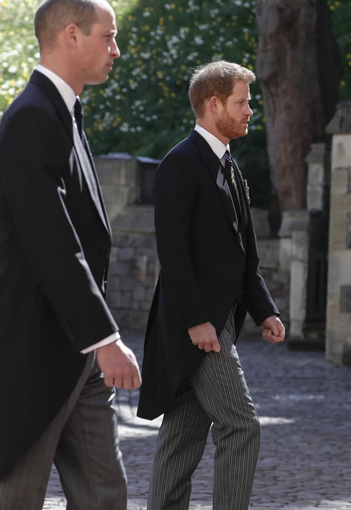 Książę William i książę Harry ponoć mieli pogodzić się na pogrzebie księcia Filipa