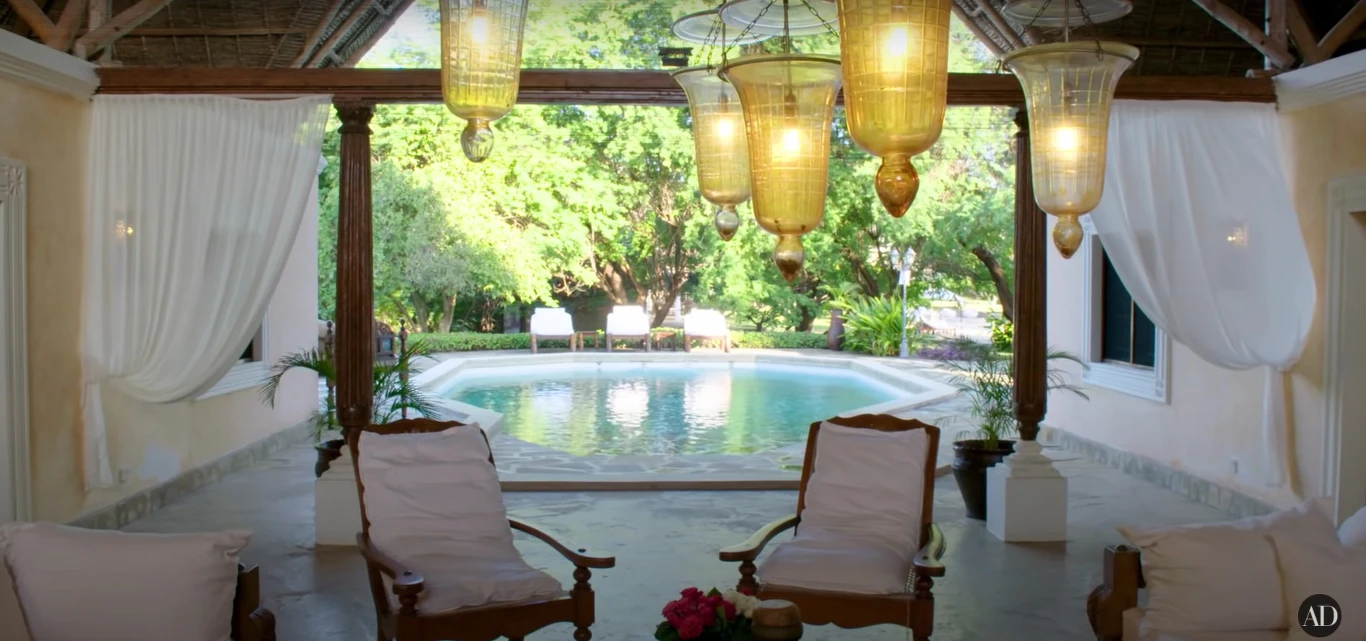 Screenshot z kanału @Architectural Digest Screenshot z kanału @Architectural Digest