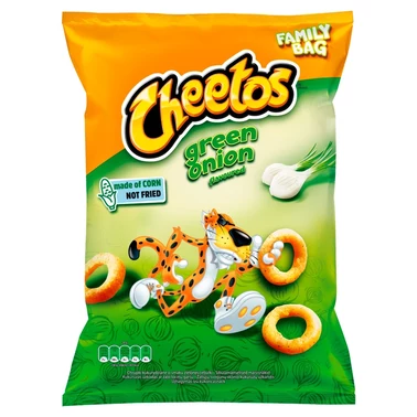Cheetos Chrupki kukurydziane o smaku zielonej cebulki 130 g - 4