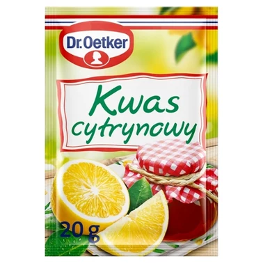 Dr. Oetker Kwas cytrynowy 20 g - 2