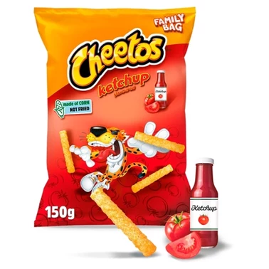 Cheetos Chrupki kukurydziane o smaku ketchupowym 150 g - 5