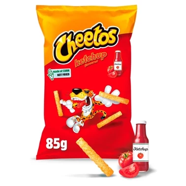 Cheetos Chrupki kukurydziane o smaku ketchupowym 85 g - 5