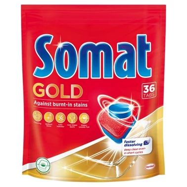 Somat Gold Tabletki do mycia naczyń w zmywarkach 691,2 g (36 x 19,2 g) - 0