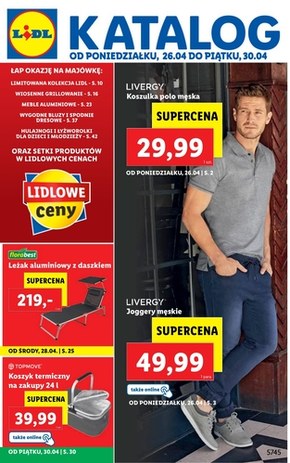 Łap okazję na Majówką w Lidlu