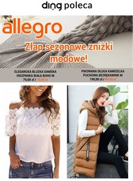 Sezonowe zniżki modowe na Allegro!