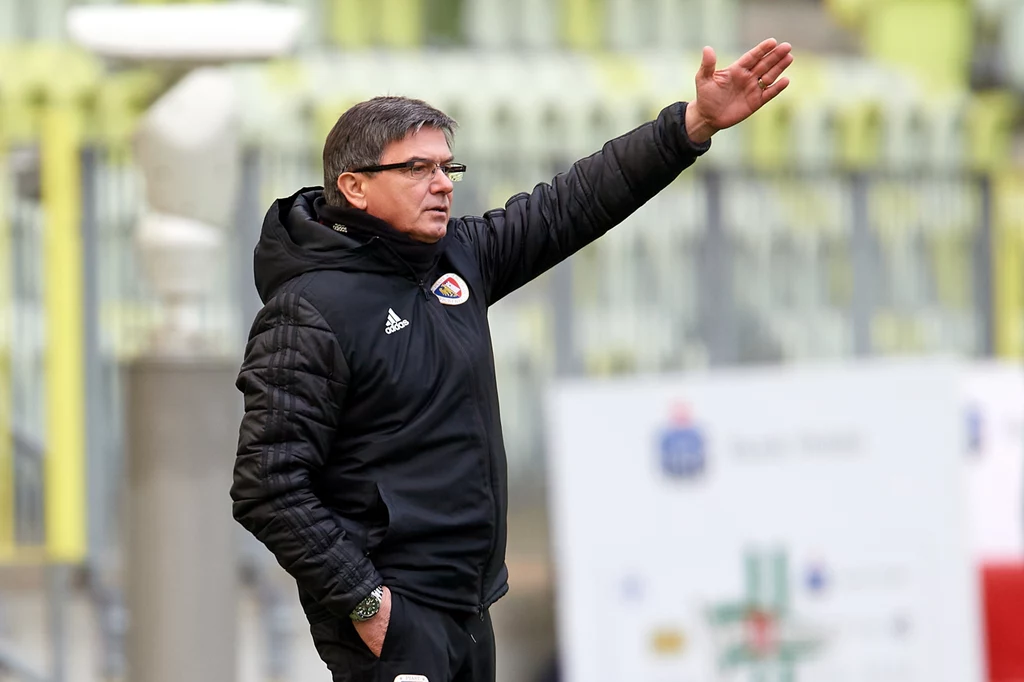 Trener Piasta Gliwice Waldemar Fornalik Trener Piasta Gliwice Waldemar Fornalik