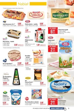 Oferta spożywcza w Makro