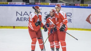 Radość polskich hokeistów