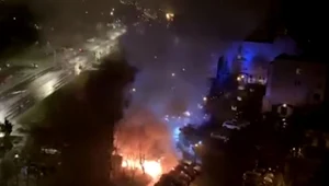 Pożar na warszawskim Ursynowie