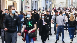 Ludzie w Krakowie, zdj. ilustracyjne 