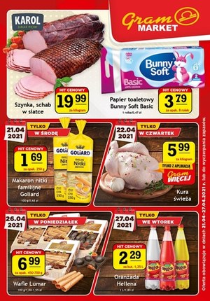 Gazetka promocyjna Gram Market - Najnowsza oferta Gram Market
