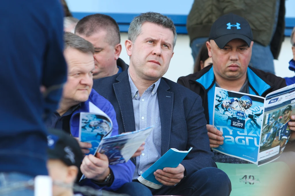 Prezes Unii Tarnów Łukasz Sady