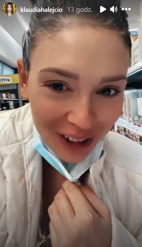 Screenshot z Instagrama @klaudiahalejcio 