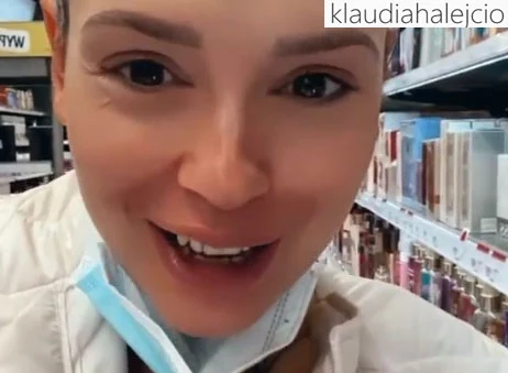 Screenshot z Instagrama @klaudiahalejcio