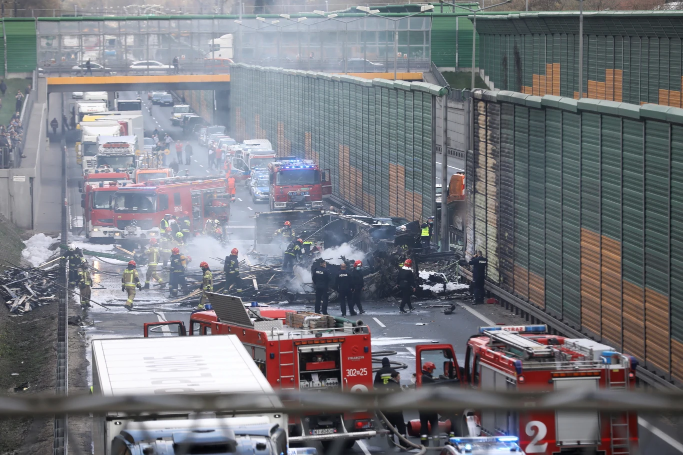 Tragiczny wypadek na S8 w Warszawie
