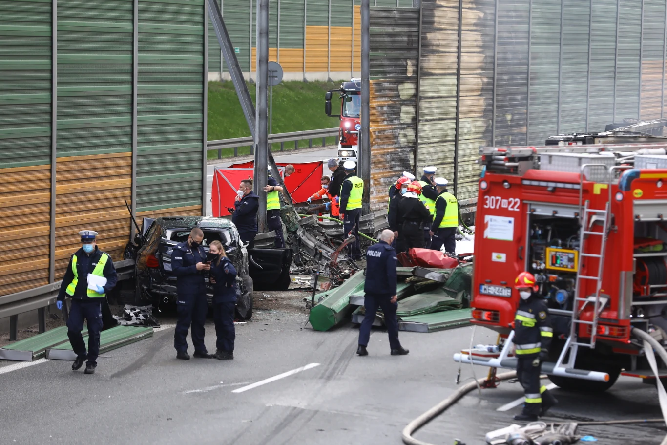 Tragiczny wypadek na S8 w Warszawie