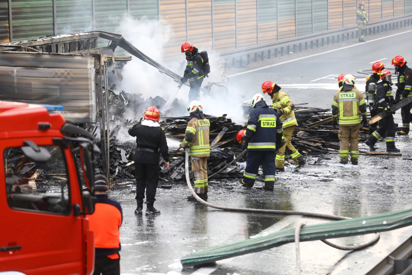 Tragiczny wypadek na S8 w Warszawie