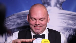 Stuart Bingham jeszcze po meczu nie mógł dojść do siebie