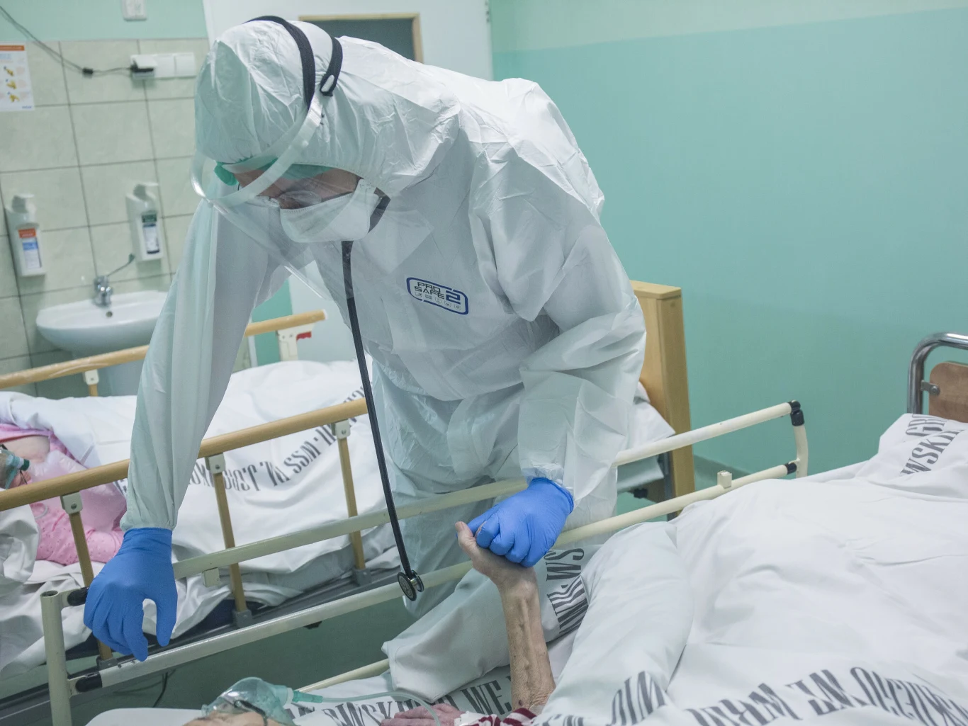 Szpital covidowy, zdjęcie ilustracyjne Szpital covidowy, zdjęcie ilustracyjne