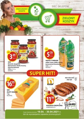 Super hity z Zielonym Koszykiem