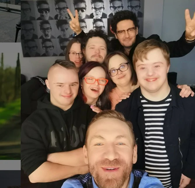 Bohaterowie programu "Down the Road" u Kuby Wojewódzkiego (screen z Instagrama) Bohaterowie programu "Down the Road" u Kuby Wojewódzkiego (screen z Instagrama)