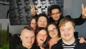 Bohaterowie programu "Down the Road" u Kuby Wojewódzkiego (screen z Instagrama)