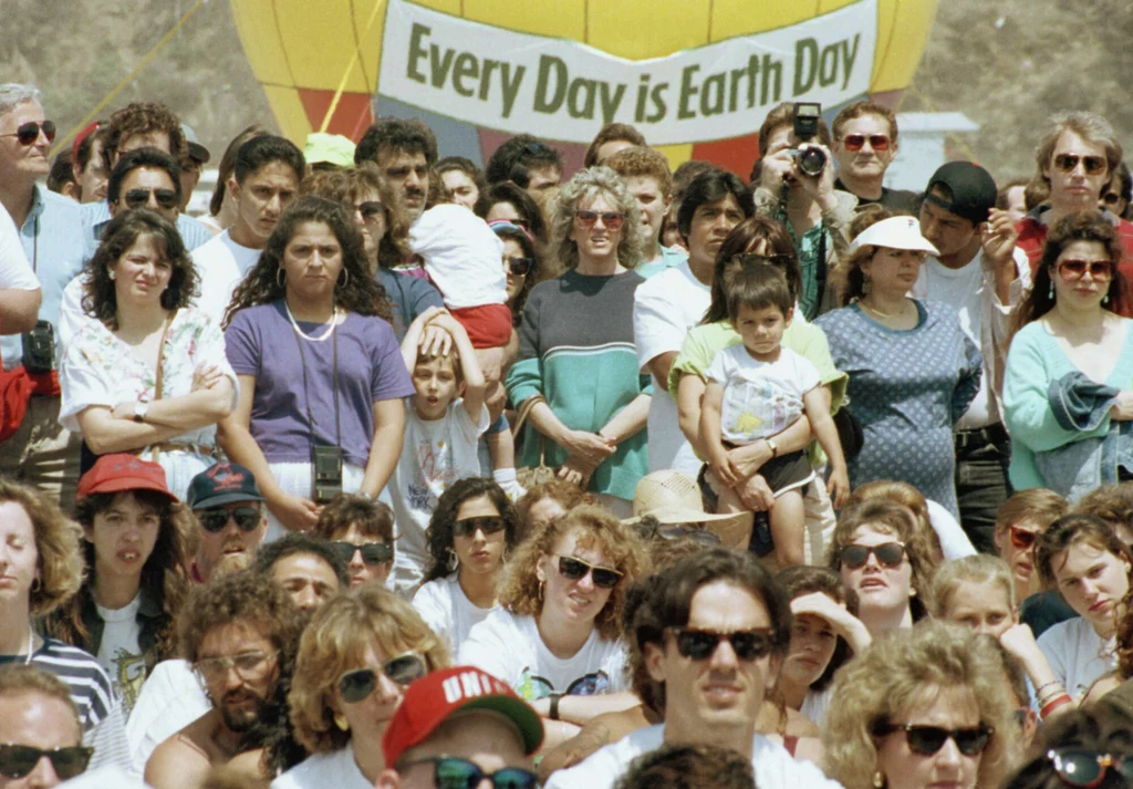 Dzień Ziemi, 1990 r., Santa Monica.