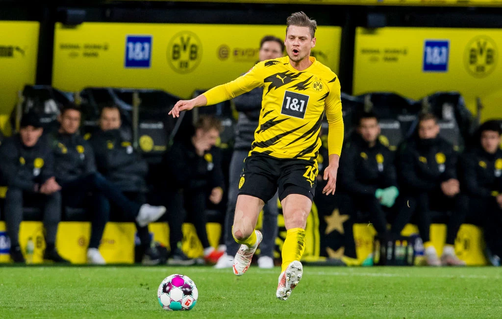 Łukasz Piszczek w spotkaniu z Unionem Łukasz Piszczek w spotkaniu z Unionem