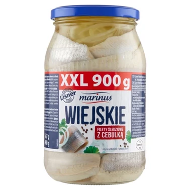 Marinus Wiejskie filety śledziowe z cebulką 900 g - 1